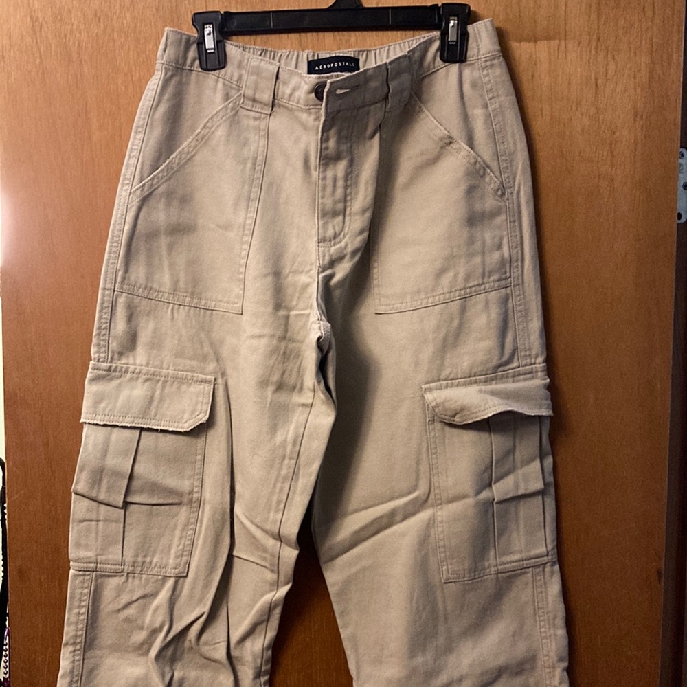 Aeropostale midrise, straight leg, cargo pant